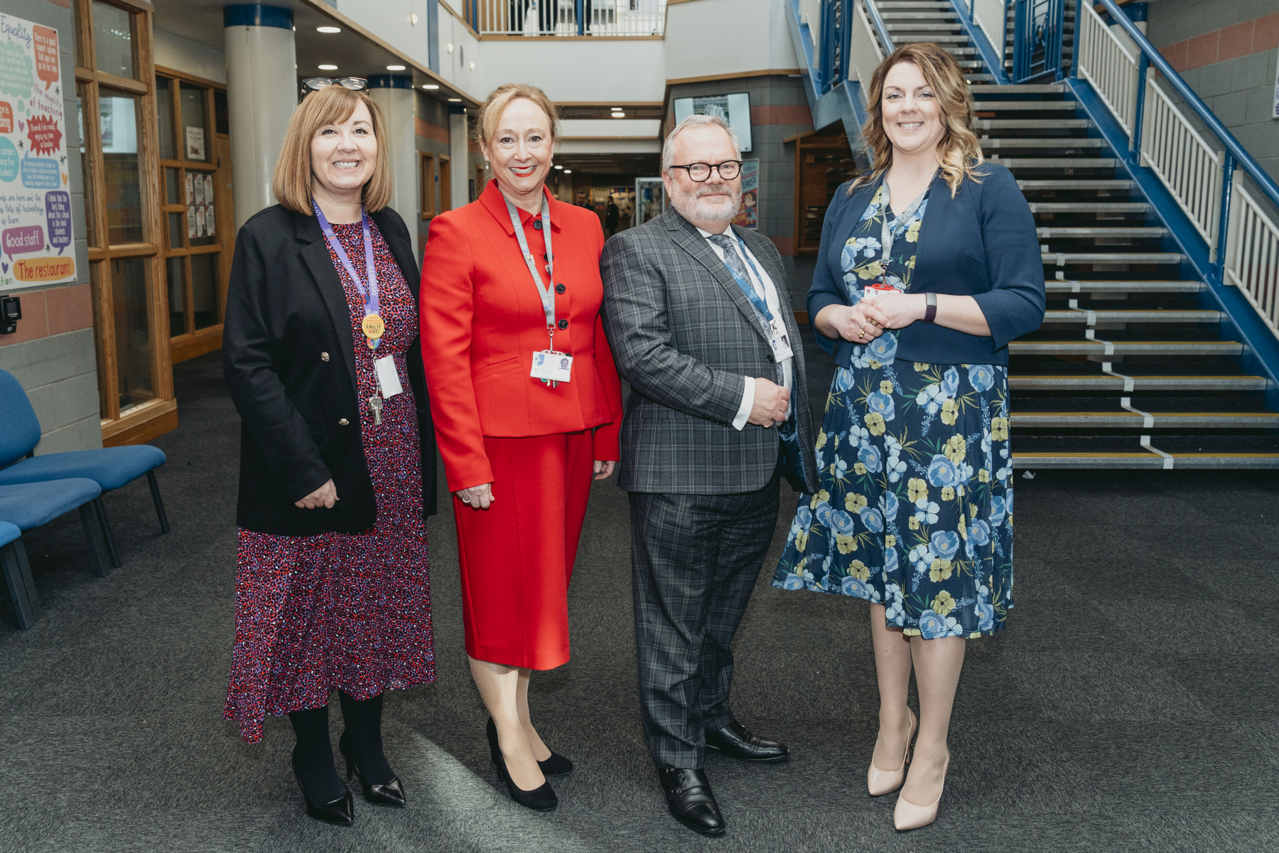 Landau Forte College Derby hosts Princess of Wales and Captain Chandi, polar explorer