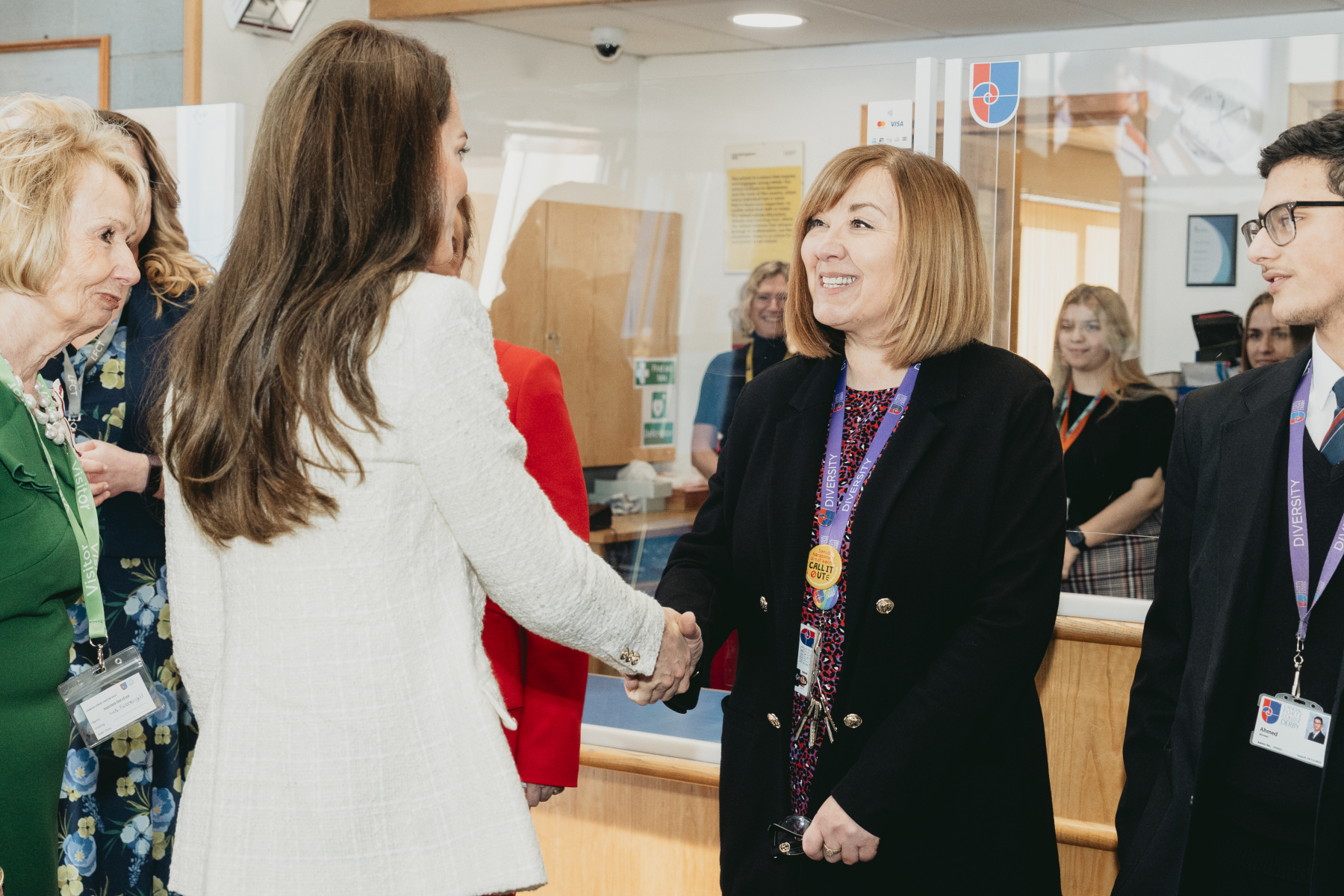 Landau Forte College Derby hosts Princess of Wales and Captain Chandi, polar explorer