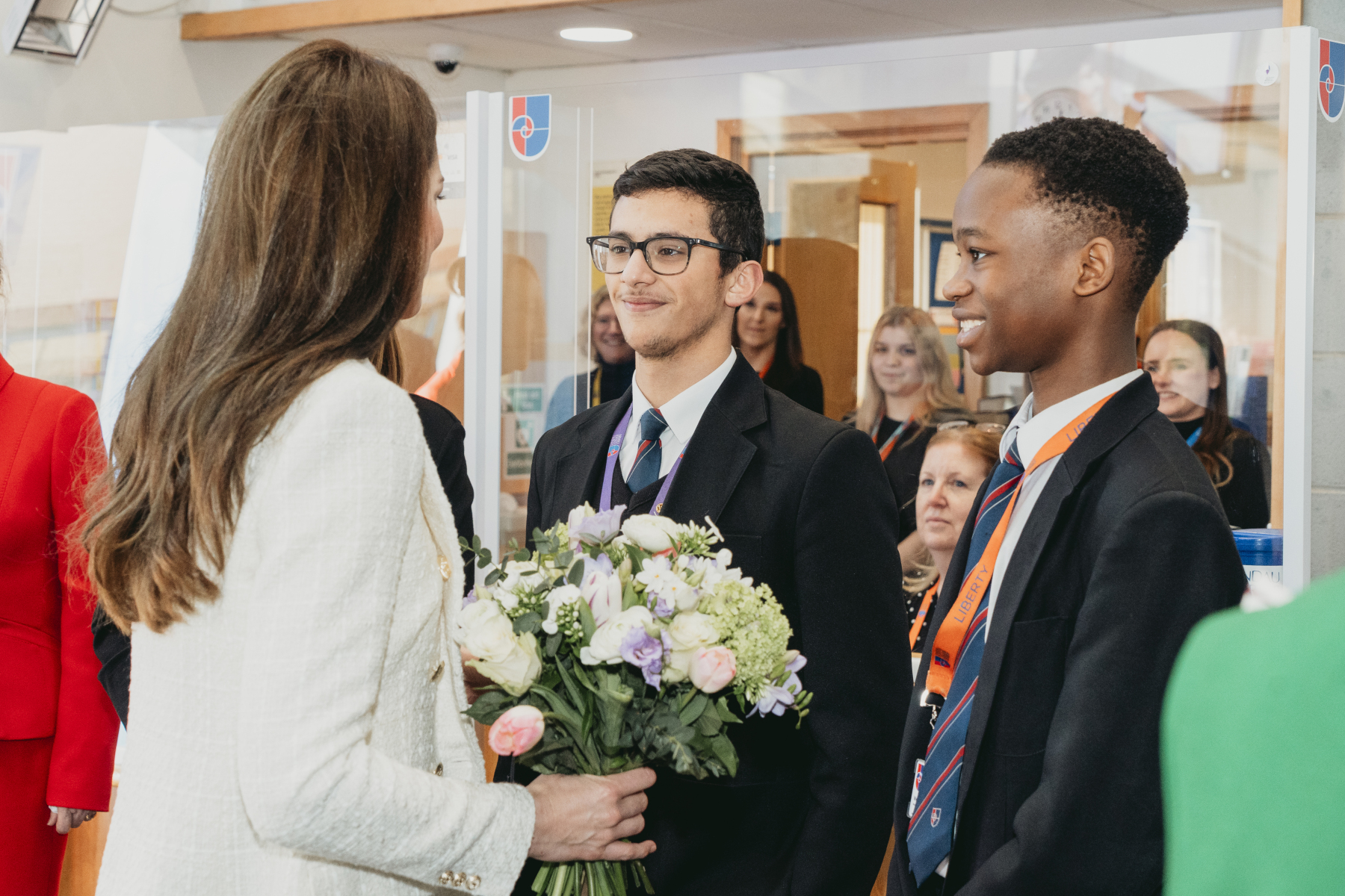 Landau Forte College Derby hosts Princess of Wales and Captain Chandi, polar explorer