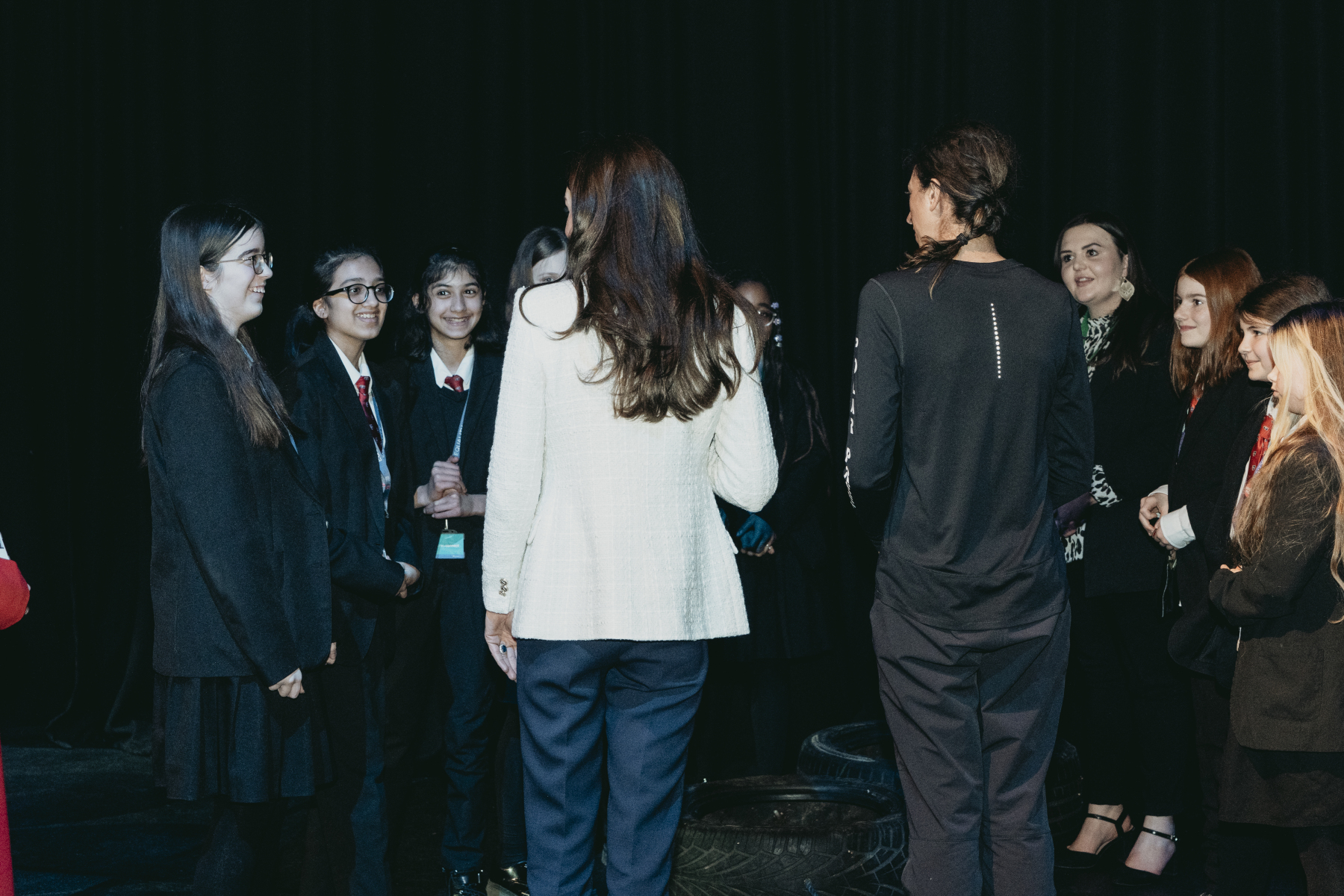 Landau Forte College Derby hosts Princess of Wales and Captain Chandi, polar explorer