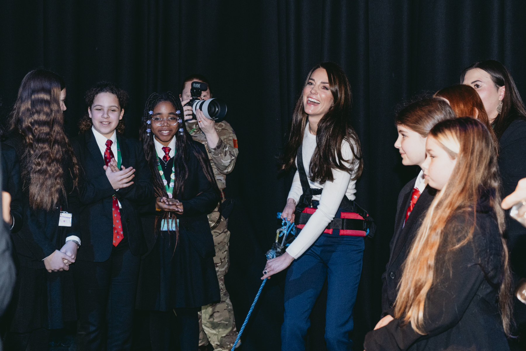 Landau Forte College Derby hosts Princess of Wales and Captain Chandi, polar explorer