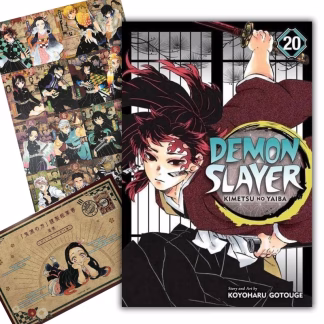 Demon Slayer 20 variant con 16 Postcard