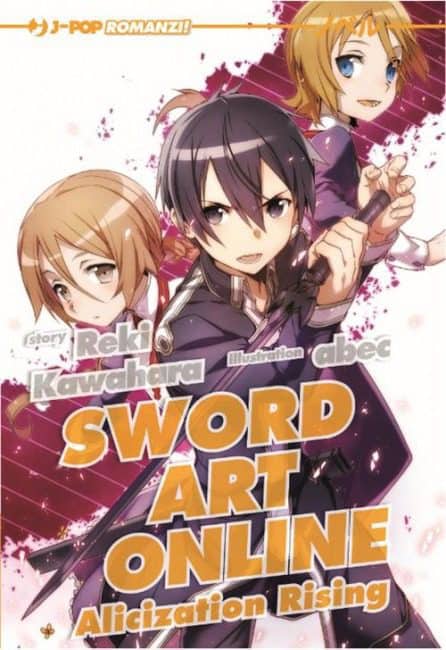 Copertina del romanzo Alicization Rising.
