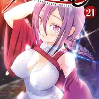 Descrizione immagine di un personaggio anime femminile con capelli viola, abbigliamento scolastico e atmosfera futuristica.