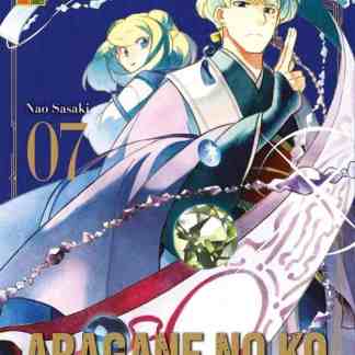 Volumi manga Aragane no Ko numero 7 di Naosaki Sasaki, protagonista con poteri magici e avventure emozionanti.
