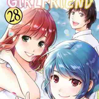 Alt: Copertina del manga Domestic Girlfriend Volume 28, con tre personaggi femminili e uno maschile, colori vivaci.