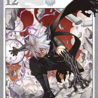 Stile manga di Eden Zero con personaggio potente.