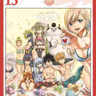 2. Copertina del volume 13 di Edens Zero con personaggi in stile anime in ambientazione marina.