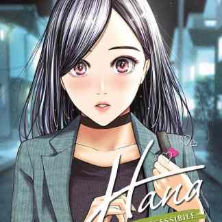 Ragazza manga con occhi grandi e capelli lucidi, protagonista di Hana l'Inaccessibile, copertina di un fumetto emozionante.