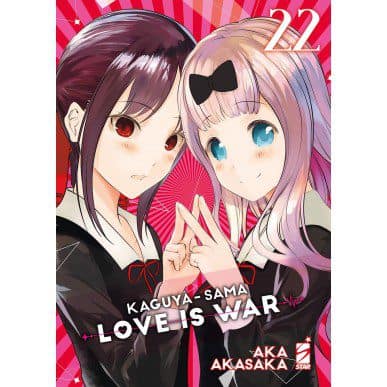 Immagine di Kaguya e Miyuki, manga anime Kaguya-Sama Love is War, volume 22, stile docile e carino.