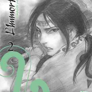 Disegno di un personaggio manga con sguardo intenso e dettagli artistici in bianco e nero.