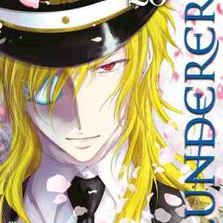 Alt: Copertina del volume 20 di Plunderer, personaggio con cappello militare e capelli biondi, stile manga giapponese.