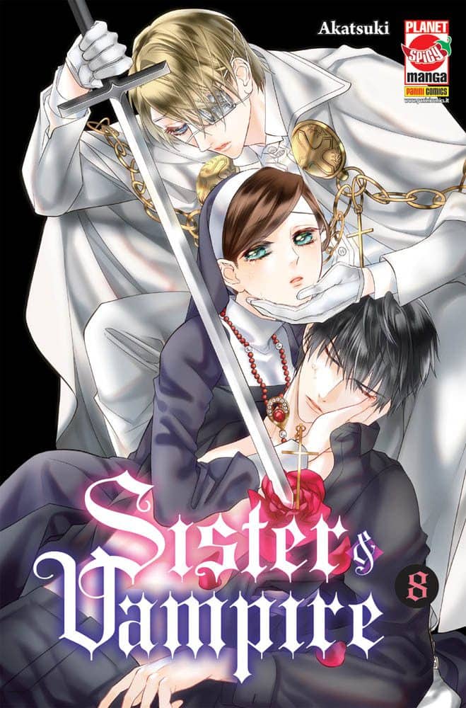 Anime manga Sister & Vampire, stregone e vampiro, storia di amore e conflitto. Edizione italiana, episodio 8 di questa serie manga vampiresca.