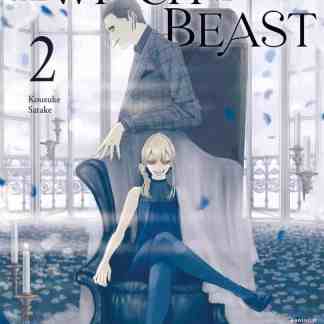 Illustrazione di una maga e un uomo misterioso in un ambiente elegante e oscuro, atmosfera magica e inquietante.