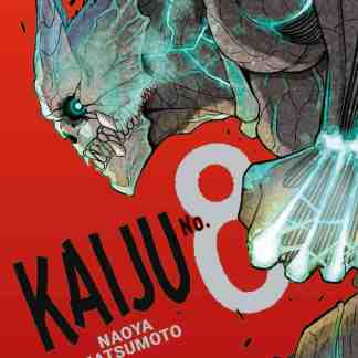 Sfondato con kaiju, manga giapponese di mostri e azione, copertina colorata, potenziato per ottimizzare SEO.