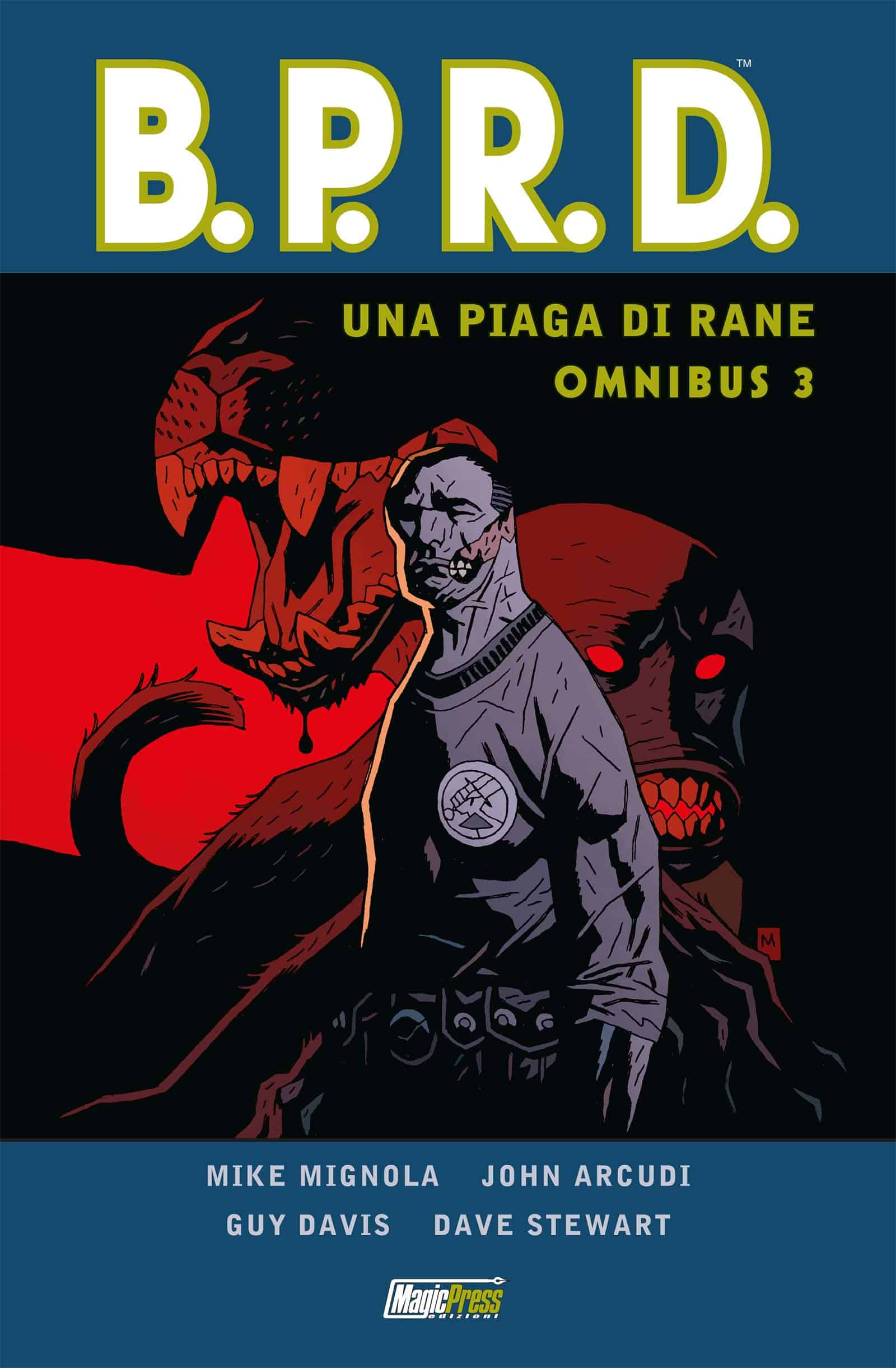 Mostri e creature spaventose nel fumetto B.P.R.D. omnibus 3, horror e sovrannaturale.