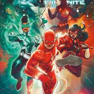 Supereroi DC sulla zona di guerra in guerra zone intergalattica.