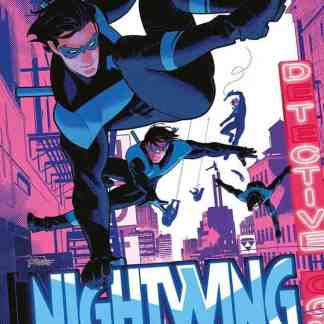 Vigile di notte cattura i criminali in questa scena di Nightwing 3.