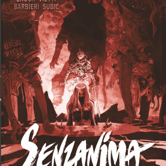 Illustrazione dark e dettagliata della saga infernale di Senzanima.