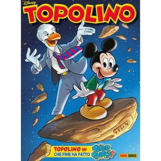 Topolino avventura con Topolino e zio Paperino.