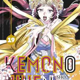 2. Copertina del volume 19 di Kemono Jihen con protagonista femminile, stile manga dettagliato.