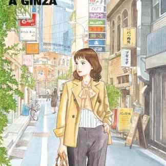 Illustrazione di donna con sandwich a Ginza.