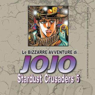 Stardust Crusaders Jojo, manga, avventura epica, Hirohiko Araki, fumetti giapponesi, personaggi iconici, comic fantasy.