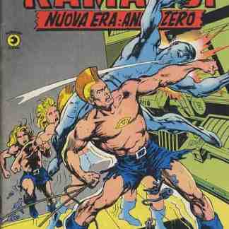 Caduta di Kamandi in una battaglia epica contro minacce futuristiche.