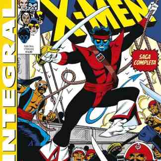 Fumetti Marvel X-Men di Chris Claremont, copertina di Nightcrawler in azione con altri mutanti e scene epiche.