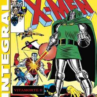 Copertina di un fumetto Marvel degli X-Men, personaggi iconici e azione intensa.
