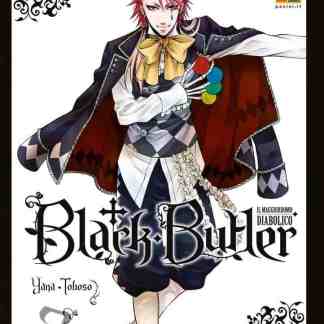 Alt: Copertina di Black Butler volume 7 con personaggio dal design elegante e stile manga.