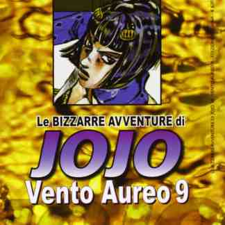 Cover manga Jojo Vento Aureo di Hirohiko Araki con protagonista protagonista Giorno Giovanna.