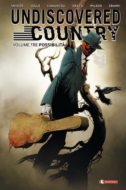 Copertina di Undiscovered Country 3 Variant, fumetto con atmosfera misteriosa e avventurosa.