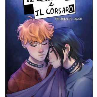Doppio protagonista del fumetto "Il Corvo e il Corsaro" di Federico Pace, con un'illustrazione emozionante.