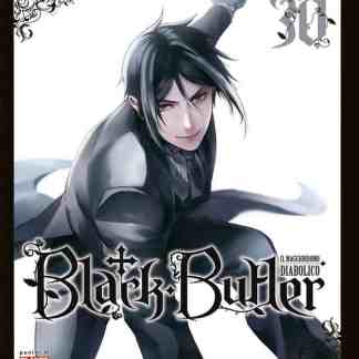 Ritratto di un personaggio di Black Butler, stile manga, affascinante e intrigante.