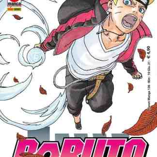 Copertina manga Boruto Naruto Next Generation 12 con Naruto giovane in azione.