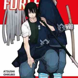 Copertina manga Fire Force 16, personaggi principali, atmosfera intensa e dinamica.