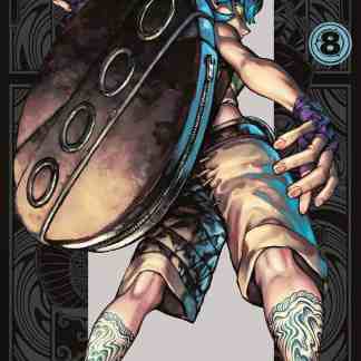 Colorful urban graffiti artwork with dynamic character and vibrant details.