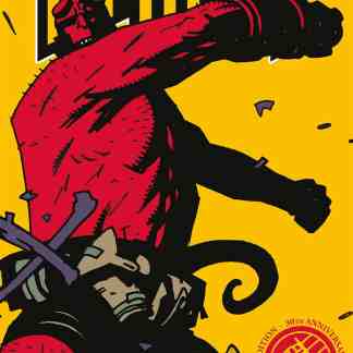 Fumetto heboy collezione anni '80, stile retrò e artistico illustrato, cover originale e dettagli dinamici.