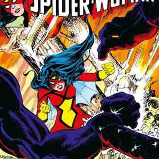 Fumetto di Spider Woman Marvel Masterworks con combattimenti epici e poteri sorprendenti in azione.