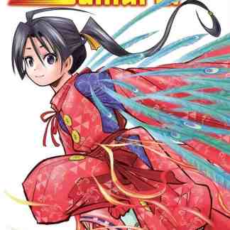 Immagine di un personaggio manga con abiti tradizionali giapponesi, energia e dinamismo.