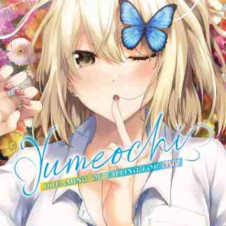 Poesia di primavera e fiori colorati per copertina manga.