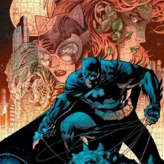 Puzzle di Batman e Catwoman Marvel DC Comics.