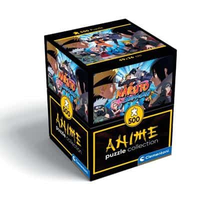 Puzzle Naruto Shippuden da 500 pezzi, perfetto per collezionisti e appassionati di anime.