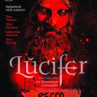 Immagine di copertina del volume Lucifer, primo di una serie di fumetti dark e sovrannaturali.