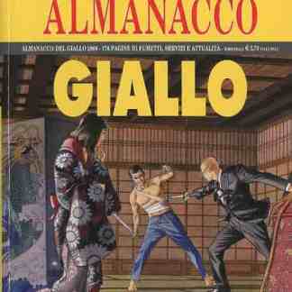 Copertina di Almanacco del Giallo 2008 con tema Julia, ricco di fumetti, servizi e novità di mistero.