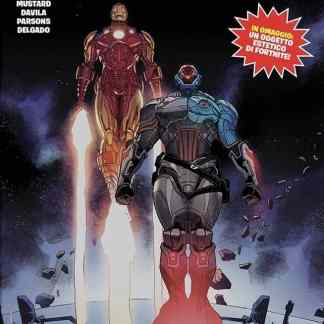 Cattura di Iron Man e War Machine in battaglia nello spazio.