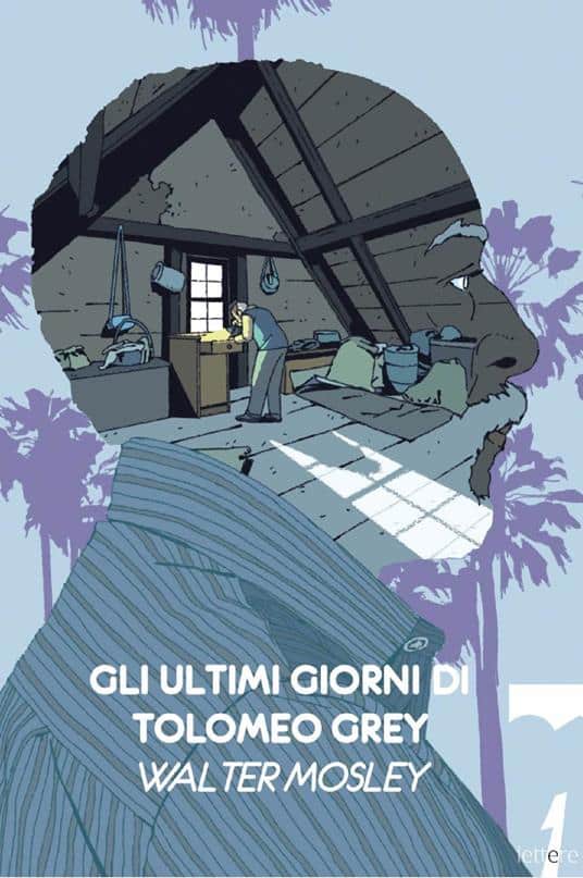 Illustration di un ambiente domestico di fantasia con ambientazione onirica.