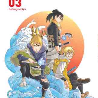 Copertina manga Samurai 8 "La leggenda di Hachimarù" con personaggi principali.