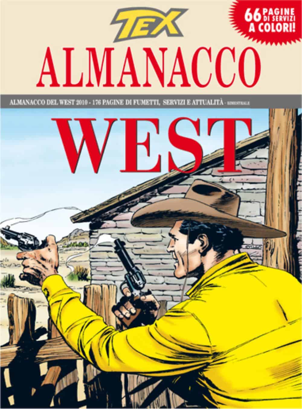 Almanacco del West 2010 con fumetti e servizi western.
